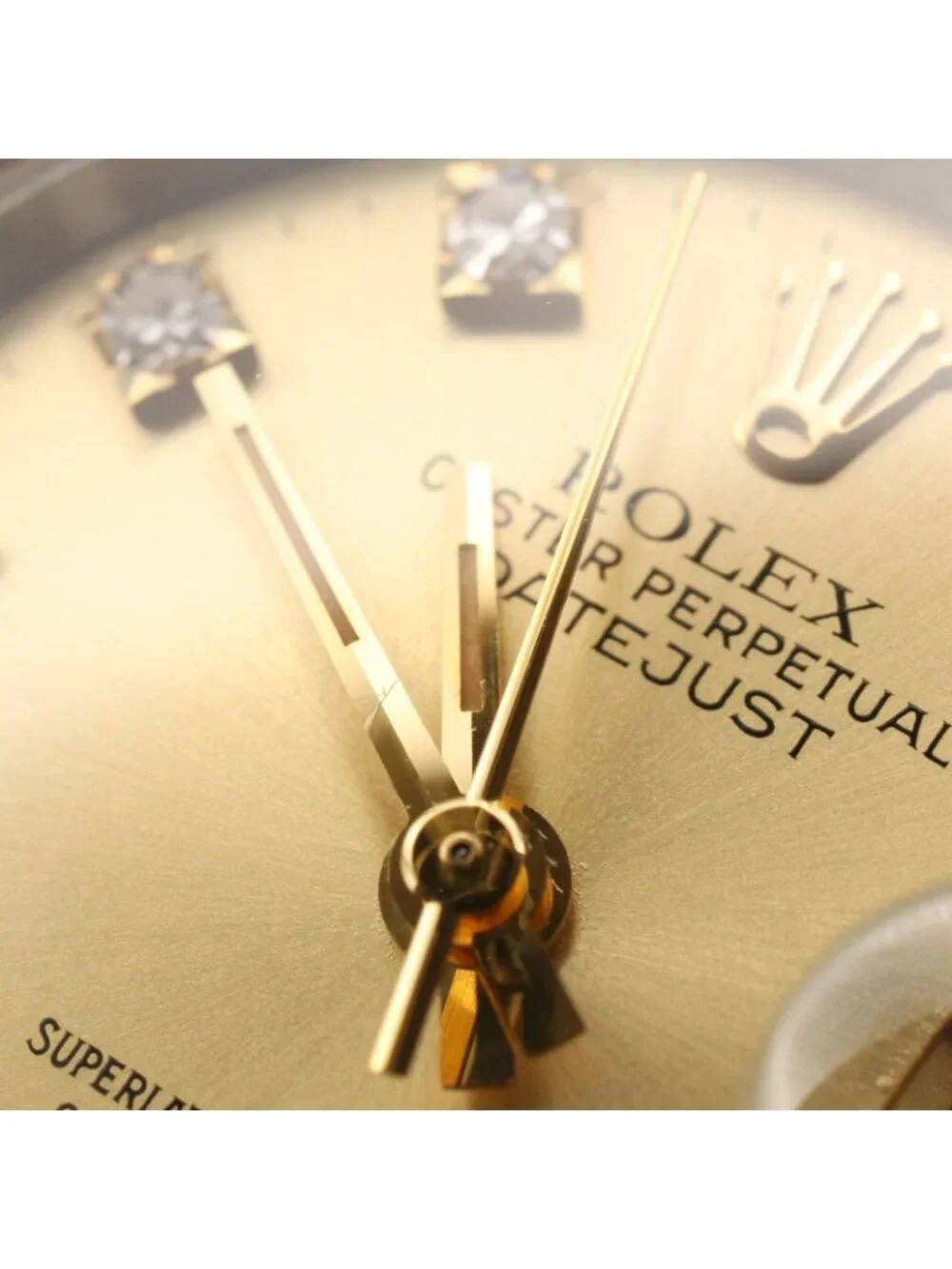 Rolex Watch Datejust Diamond 18K Stainless Steel